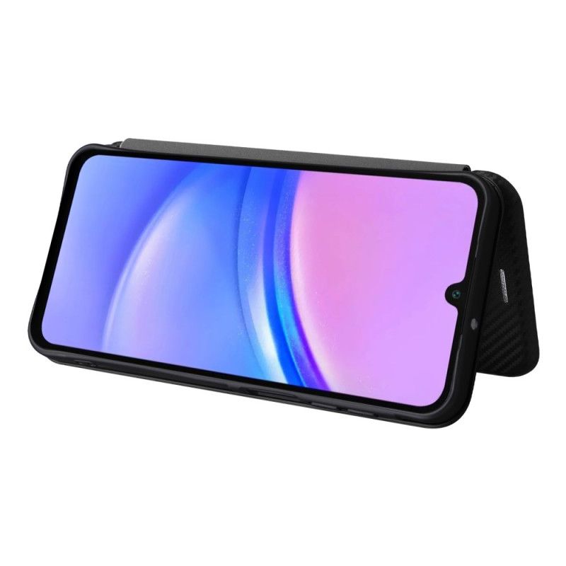Folio Deksel Samsung Galaxy A17 4g / 5g Karbonfiber Beskyttelse Deksel