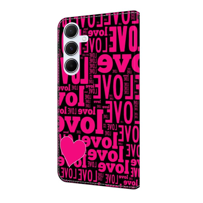 Folio Deksel Samsung Galaxy A17 4g / 5g Kjærlighet