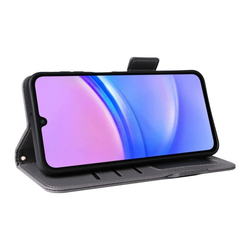 Folio Deksel Samsung Galaxy A17 4g / 5g Kunstig Skinn Med Stropp
