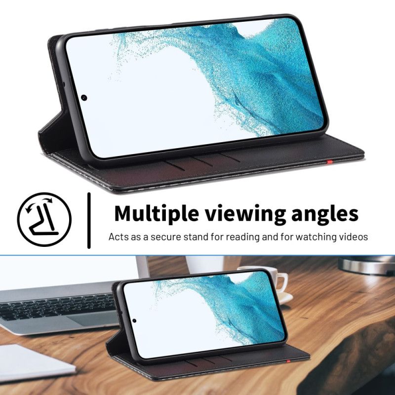 Folio Deksel Samsung Galaxy A17 4g / 5g Lc.imeeke Karbonfiber Beskyttelse Deksel