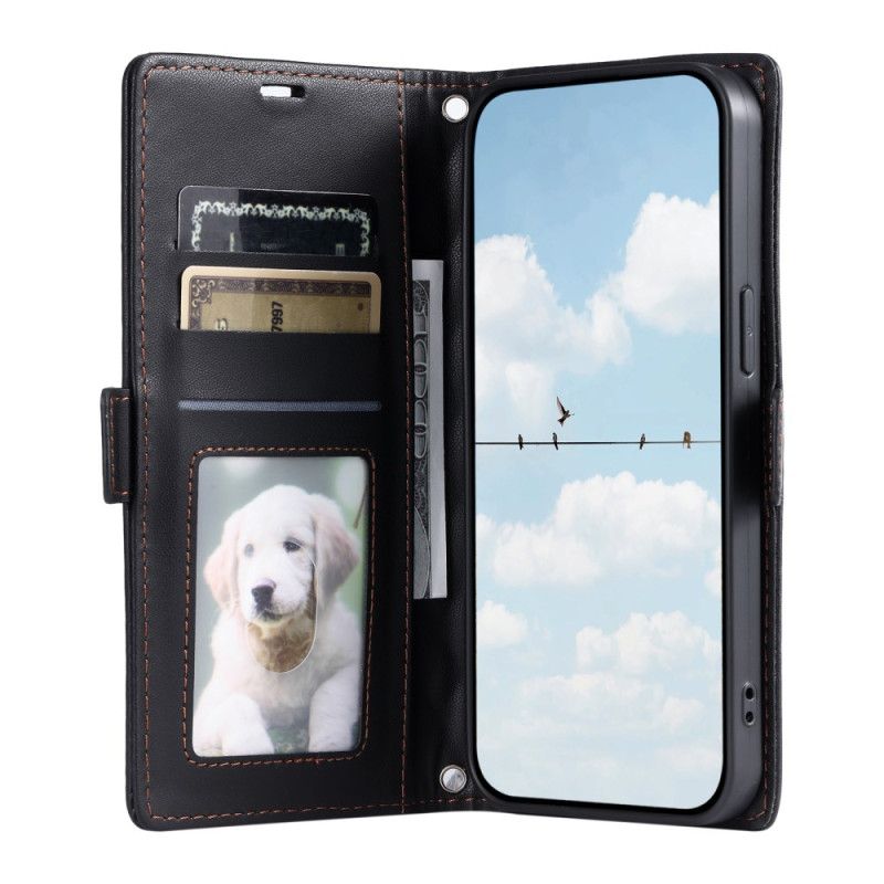 Folio Deksel Samsung Galaxy A17 4g / 5g Vintage Quiltet Beskyttelse Deksel