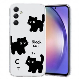 Hülle Samsung Galaxy A17 4g / 5g Schwarze Katzen
