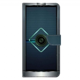 Lærdeksel Folio Deksel Samsung Galaxy A17 4g / 5g Fantasifremtidsmønster