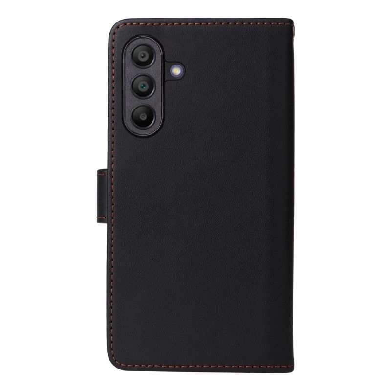 Lærdeksel Folio Deksel Samsung Galaxy A17 4g / 5g Mobildeksel Avtakbart Etui