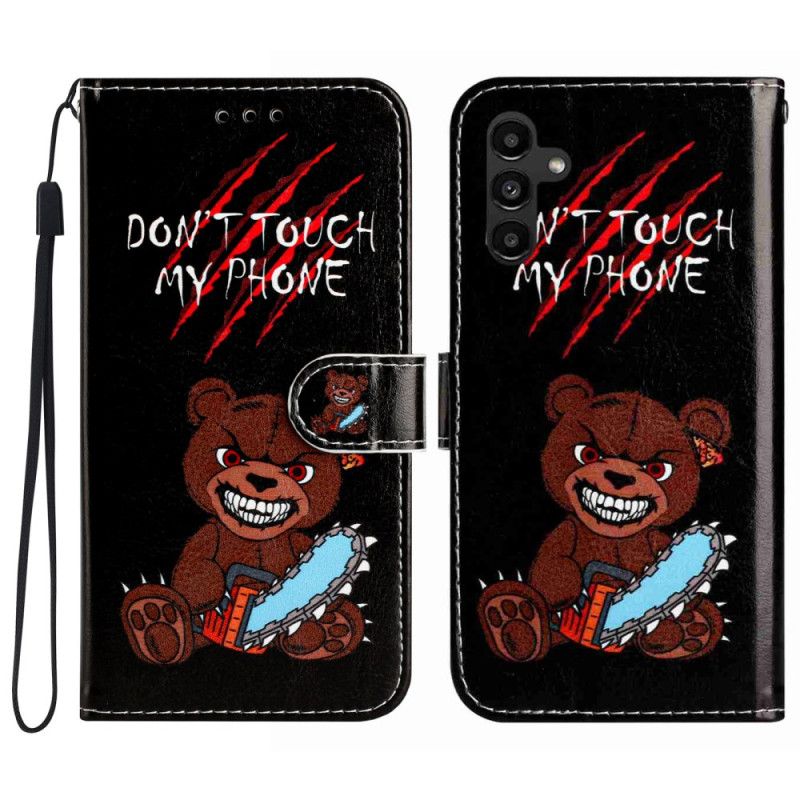 Lærdeksel Folio Deksel Samsung Galaxy A17 4g / 5g Mobildeksel Ikke Rør Telefonen Min