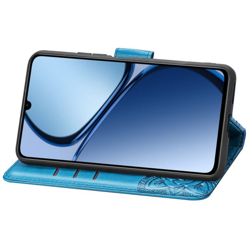 Folio Deksel Realme Note 60 Barokk Sommerfugl Beskyttelse Deksel