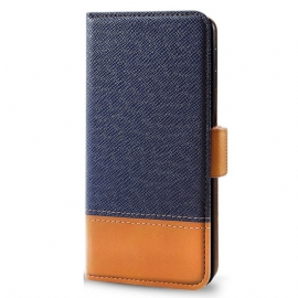 Lærdeksel Folio Deksel Realme Note 60 Tofarget