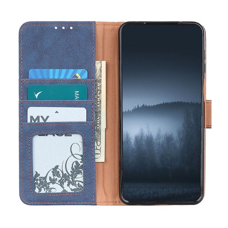 Folio Deksel Til Xiaomi 12 Anti-fall Khazneh Retro Skinneffekt