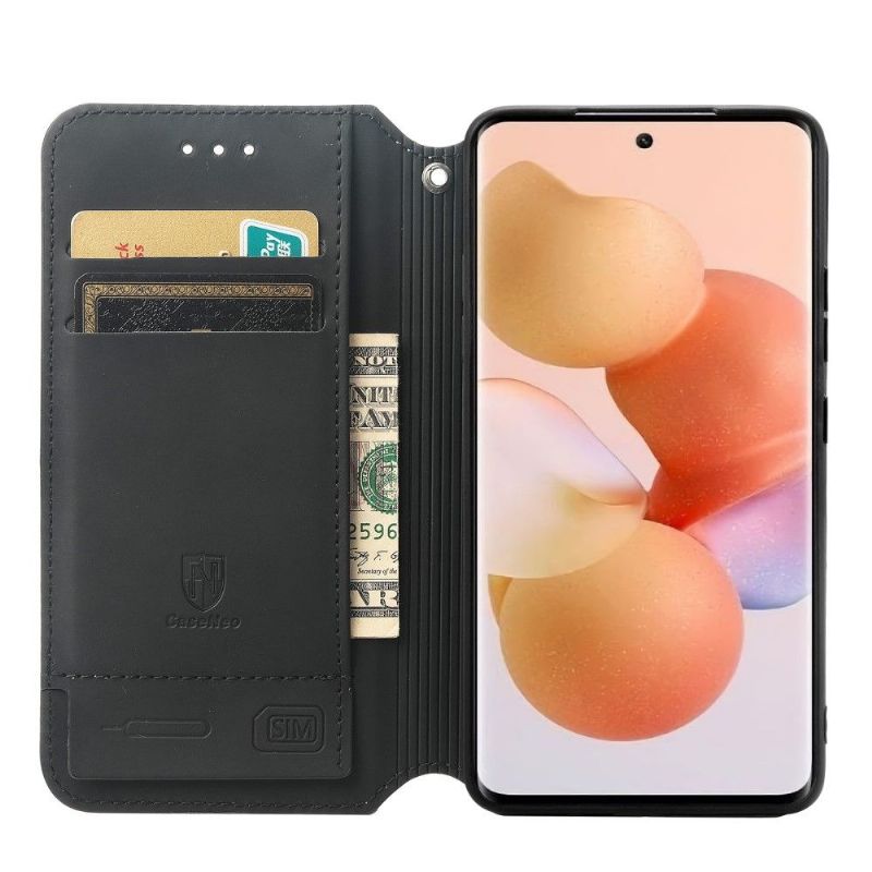 Folio Deksel Til Xiaomi 12 Farget Skalastil