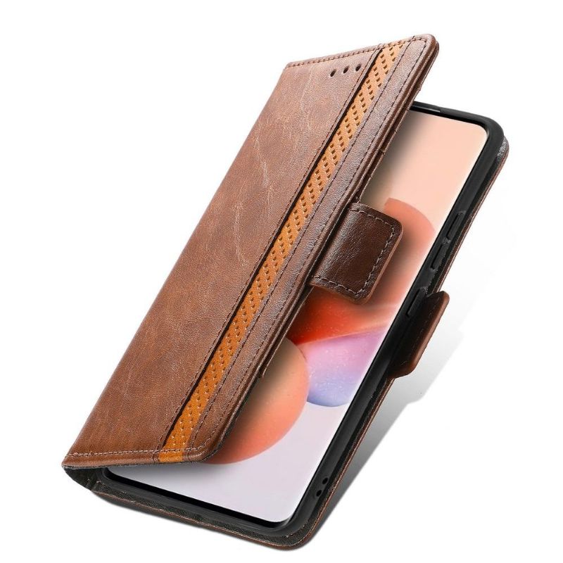Folio Deksel Til Xiaomi 12 Lærdeksel Flip Business