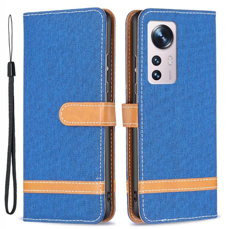 Folio Deksel Til Xiaomi 12 Stofftrekk