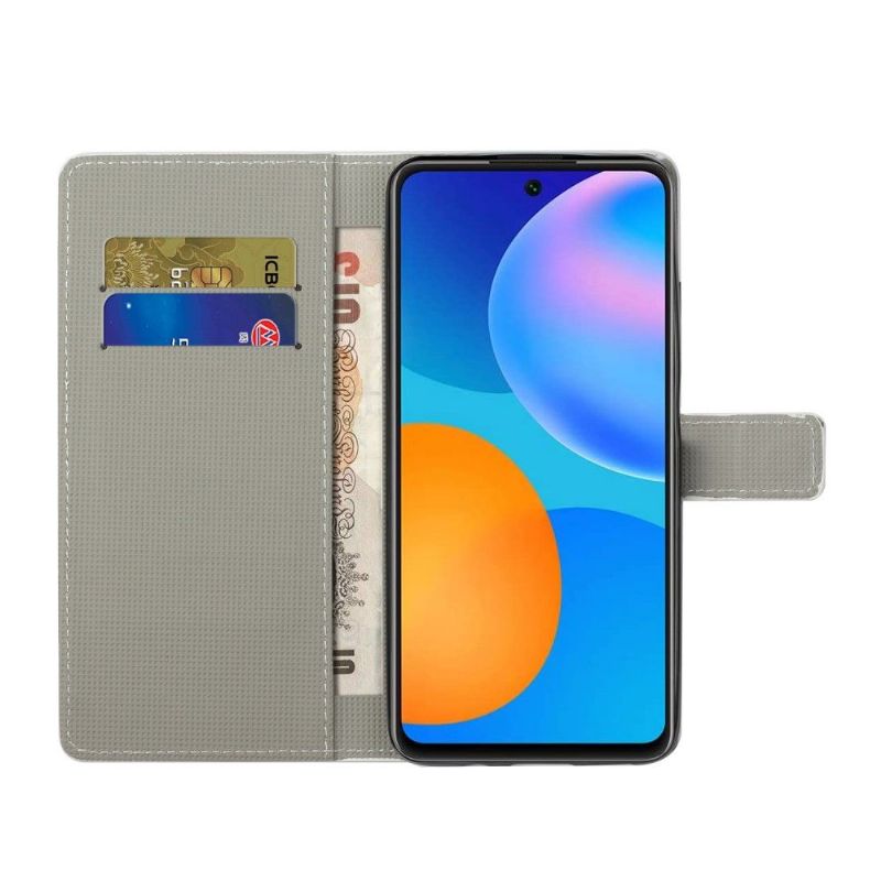 Folio Deksel Til Motorola Edge 20 Pro Anti-fall Paisleyblomst
