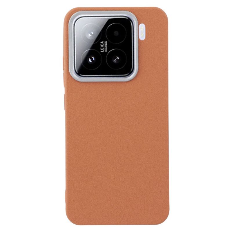 Deksel Til Xiaomi 15 Lærtekstur