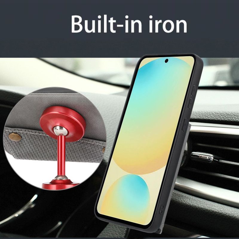 Deksel Xiaomi 15 Læreffekt Med Kortholder Og Stativ Beskyttelse Deksel