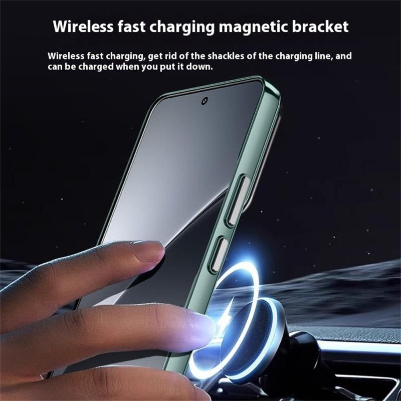 Deksel Xiaomi 15 Magsafe-kompatibel Med Linsefeste