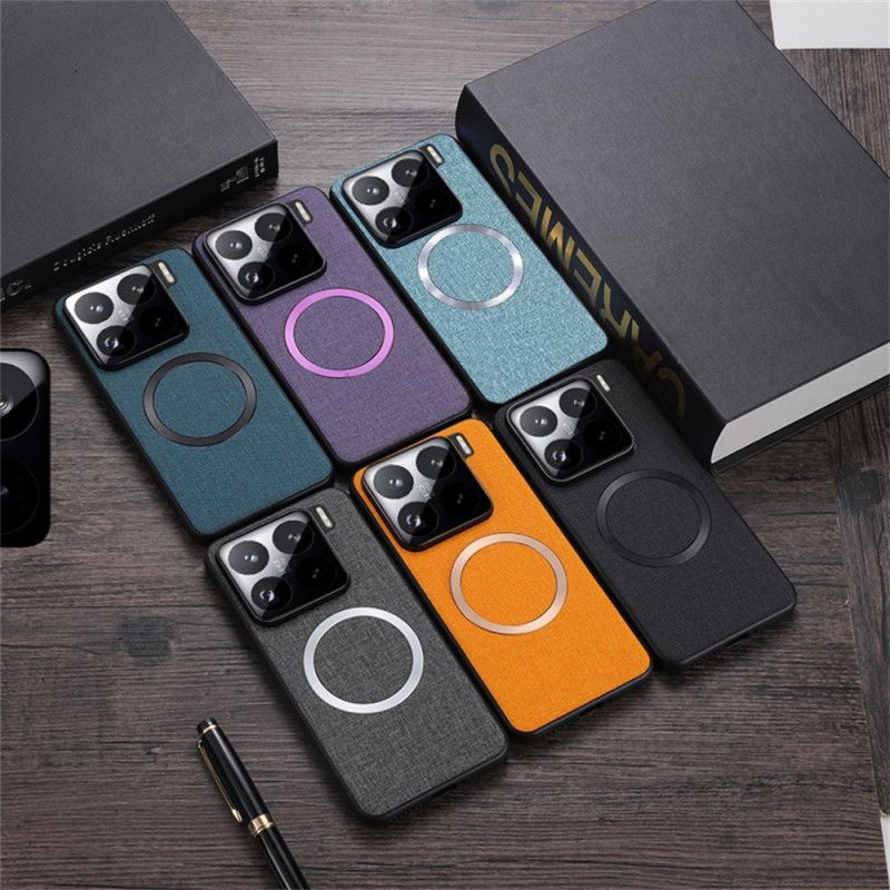 Deksel Xiaomi 15 Magsafe-kompatibel Stoff