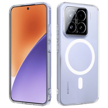 Deksel Xiaomi 15 Mobildeksel Gjennomsiktig Magsafe-kompatibel