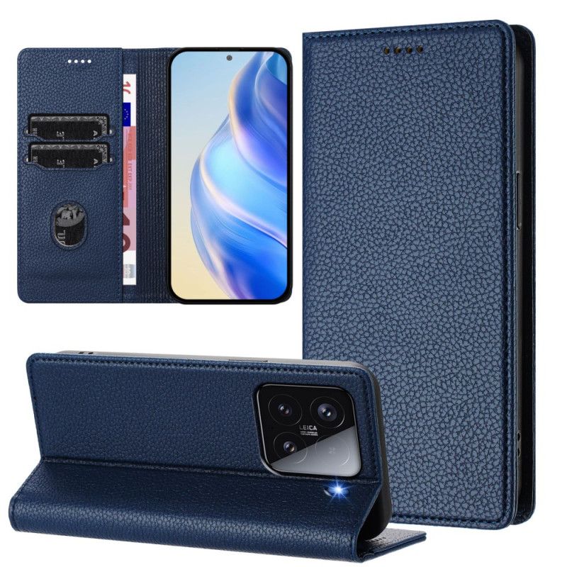 Folio Deksel Til Xiaomi 15 Rfid-blokkerende Læreffekt