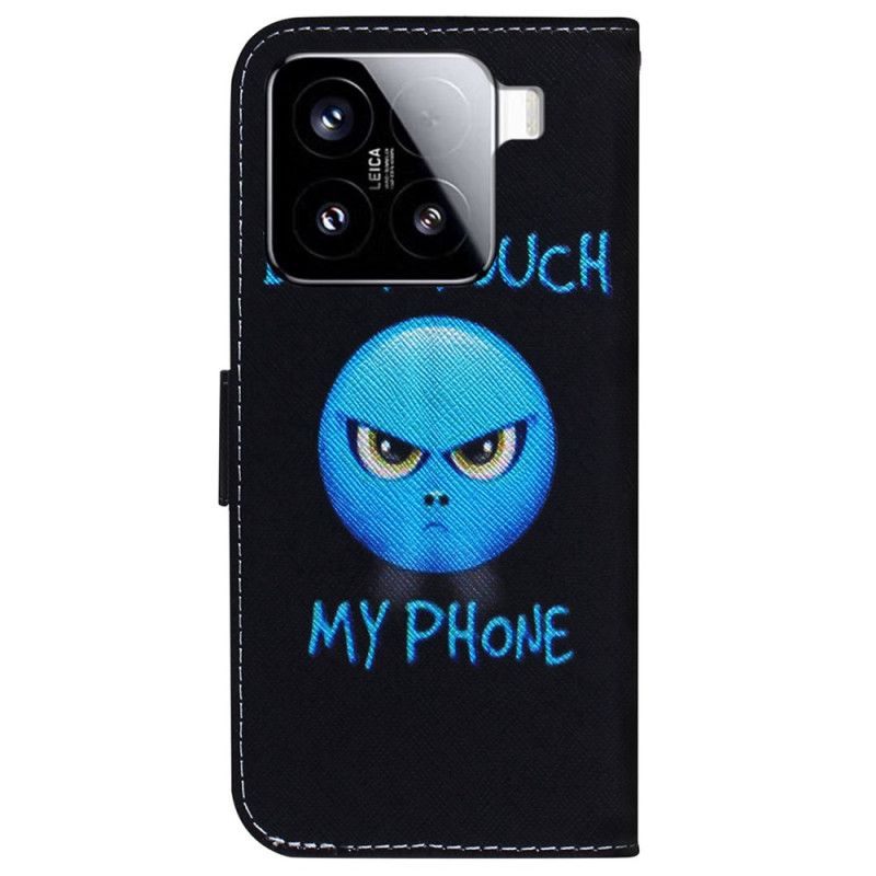 Folio Deksel Xiaomi 15 Emoji-telefon