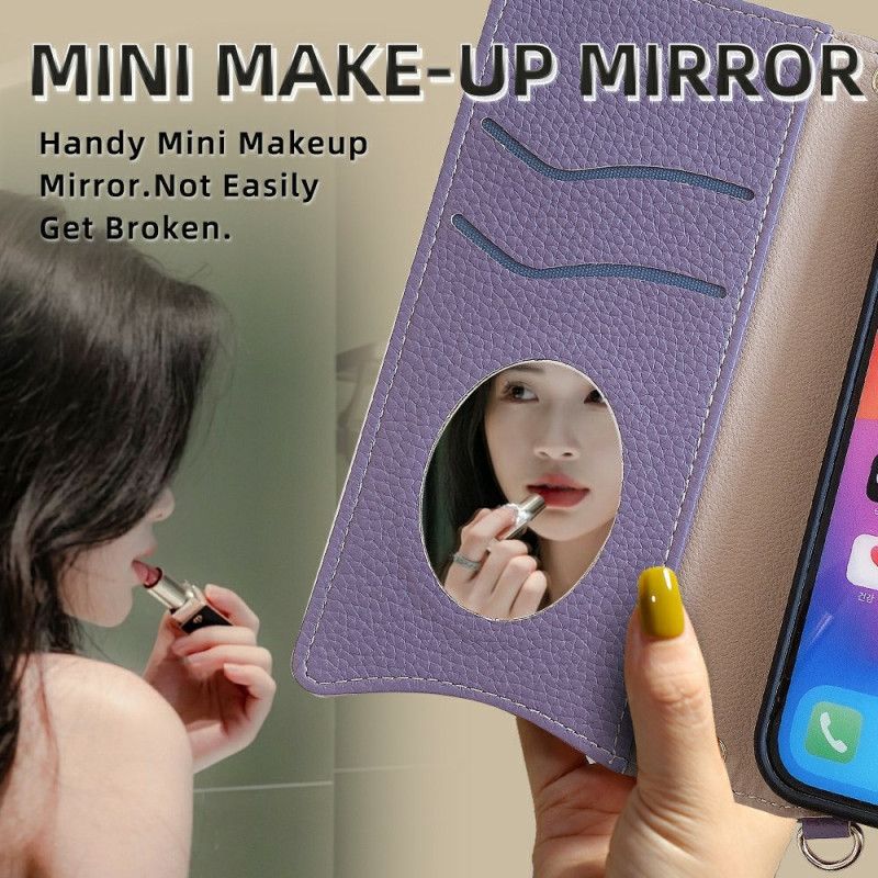 Folio Deksel Xiaomi 15 Lommebok Og Kjede