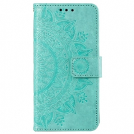 Folio Deksel Xiaomi 15 Mandala-sol Beskyttelse Deksel