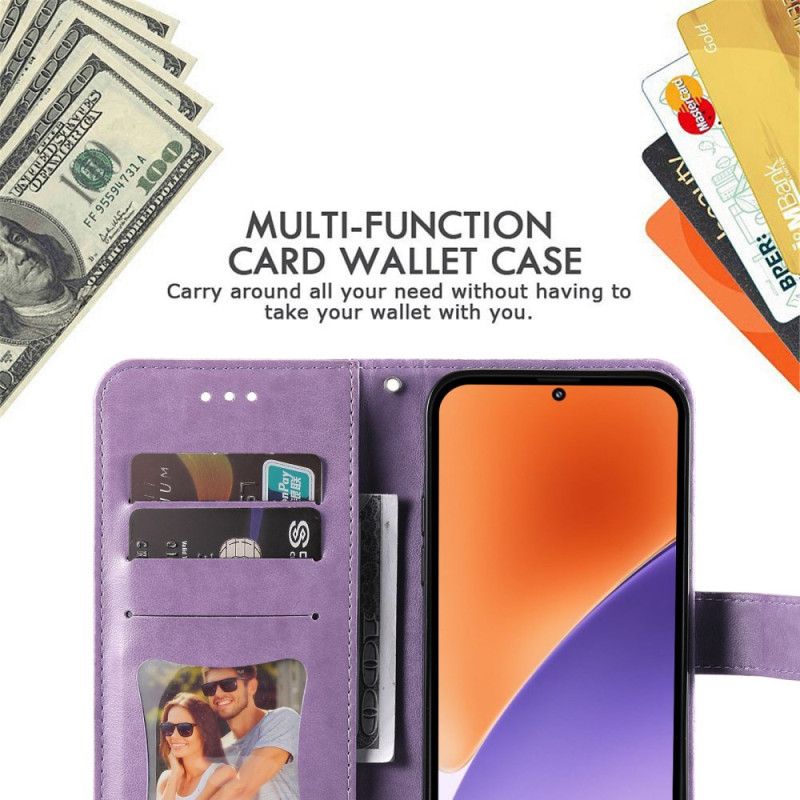 Folio Deksel Xiaomi 15 Mandala-trykk