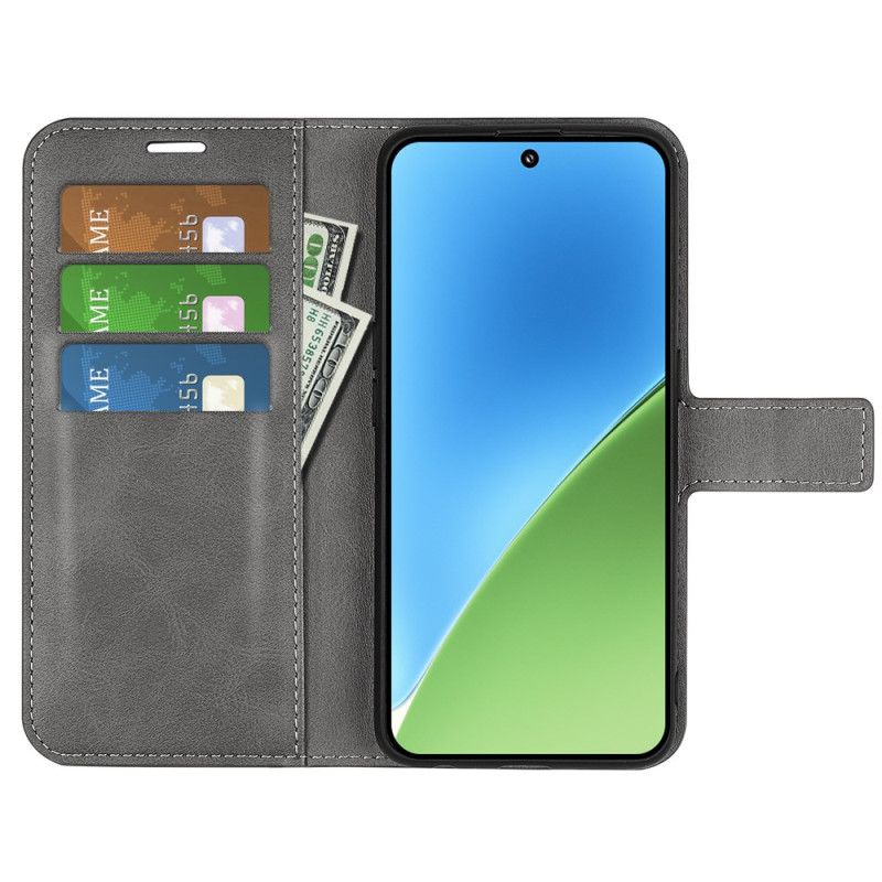 Folio Deksel Xiaomi 15 Skinnstil