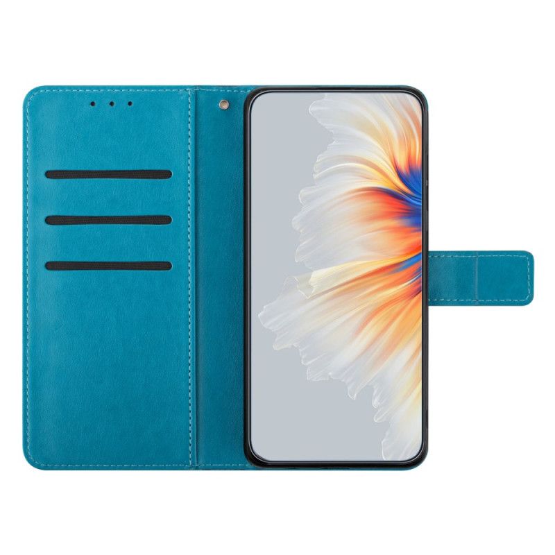 Lærdeksel Folio Deksel Xiaomi 15 Mandala Mønster