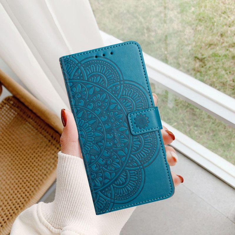 Lærdeksel Folio Deksel Xiaomi 15 Mandala Mønster