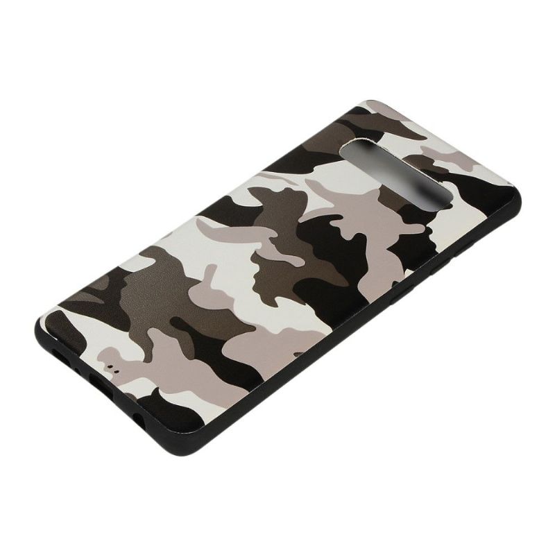 Deksel Til Samsung Galaxy S10 Plus Militær Camo Gel