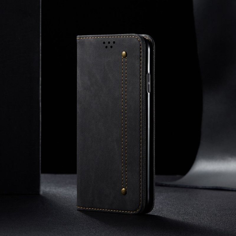 Folio Deksel Til Huawei Nova 12s Jeansstoff