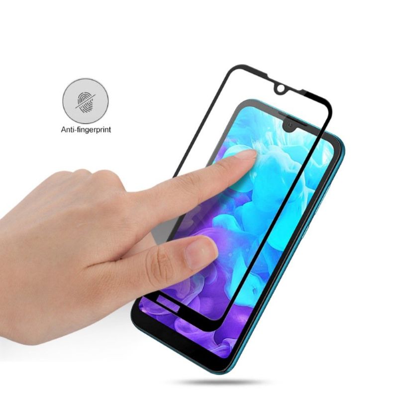 Huawei Y5 2019 - Skjermbeskytter I Herdet Glass I Full Størrelse - Svart