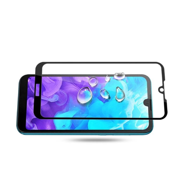 Huawei Y5 2019 - Skjermbeskytter I Herdet Glass I Full Størrelse - Svart