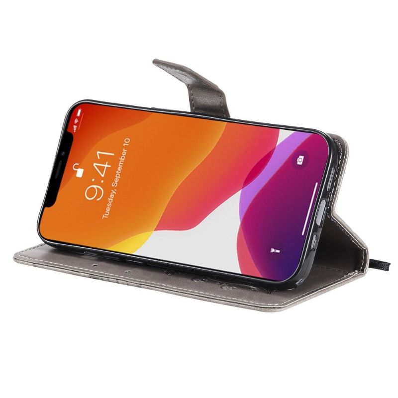 Folio Deksel Til iPhone 13 Mini Støttefunksjon Sommerfugler