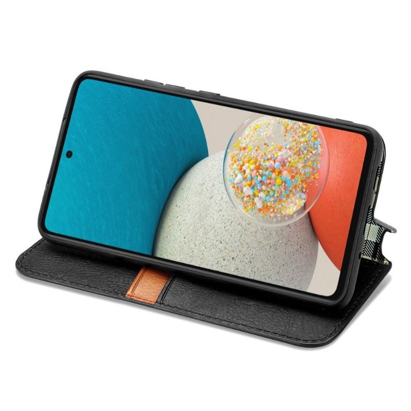Folio Deksel Til Samsung Galaxy A33 5G Kub Design Kortholder