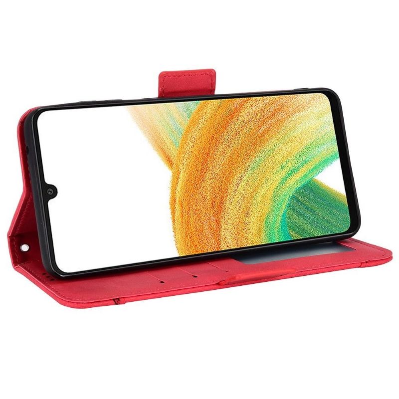 Folio Deksel Til Samsung Galaxy A33 5G Premium Med Kortholder