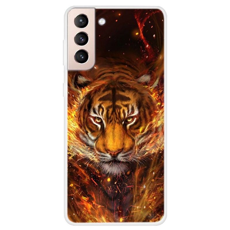 Deksel Til Samsung Galaxy S22 5G Branntiger