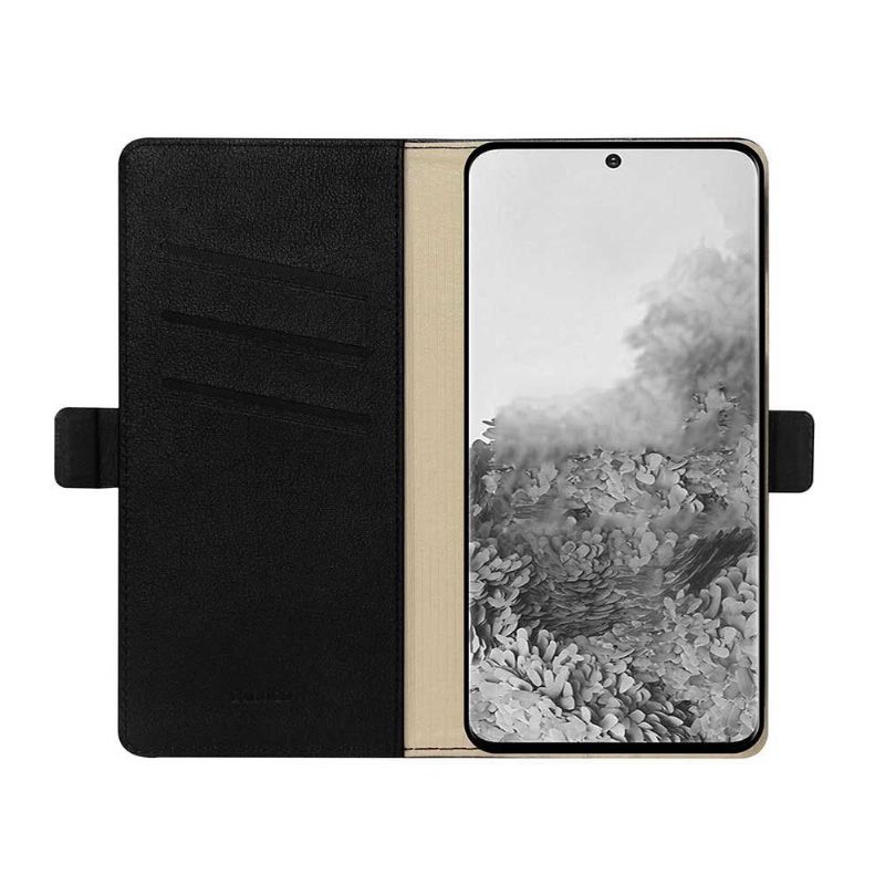Folio Deksel Til Samsung Galaxy A71 Milo Series Imitert Skinn