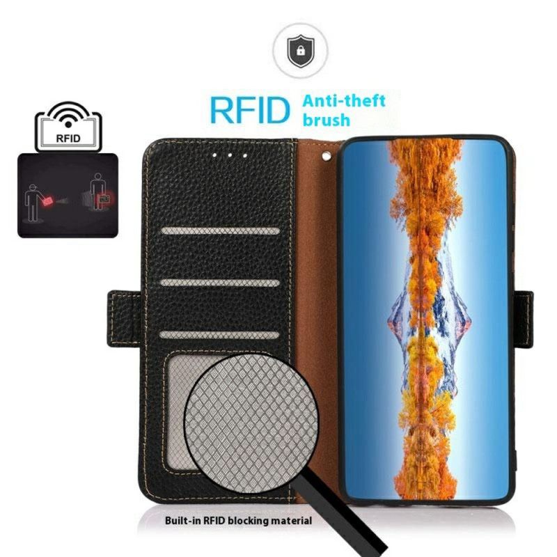 Folio Deksel Xiaomi 14t Pro Rfid Khazneh