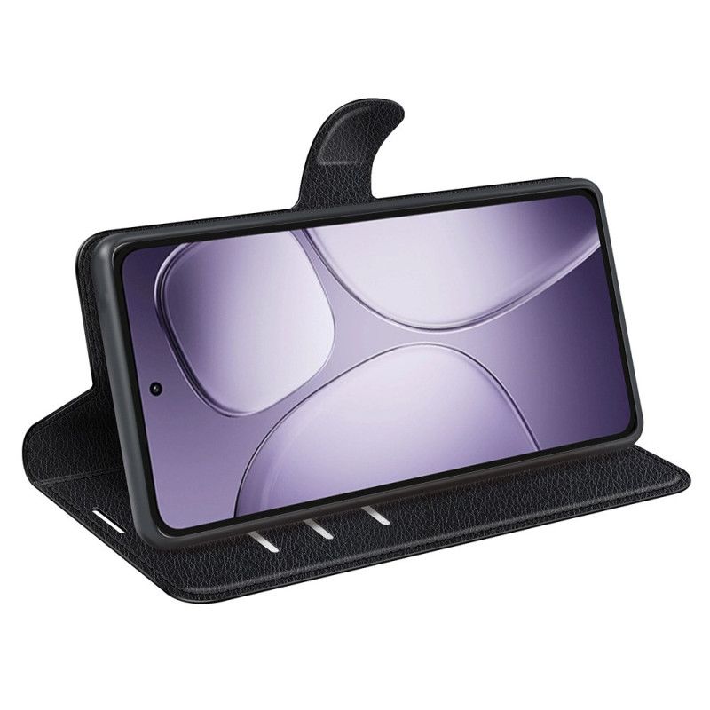 Lærdeksel Folio Deksel Xiaomi 14t Pro Mobildeksel Litchi Kunstskinn