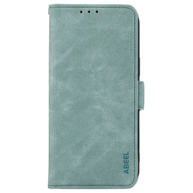 Lærdeksel Folio Deksel Xiaomi 14t Pro Mobildeksel Vintage Abeel
