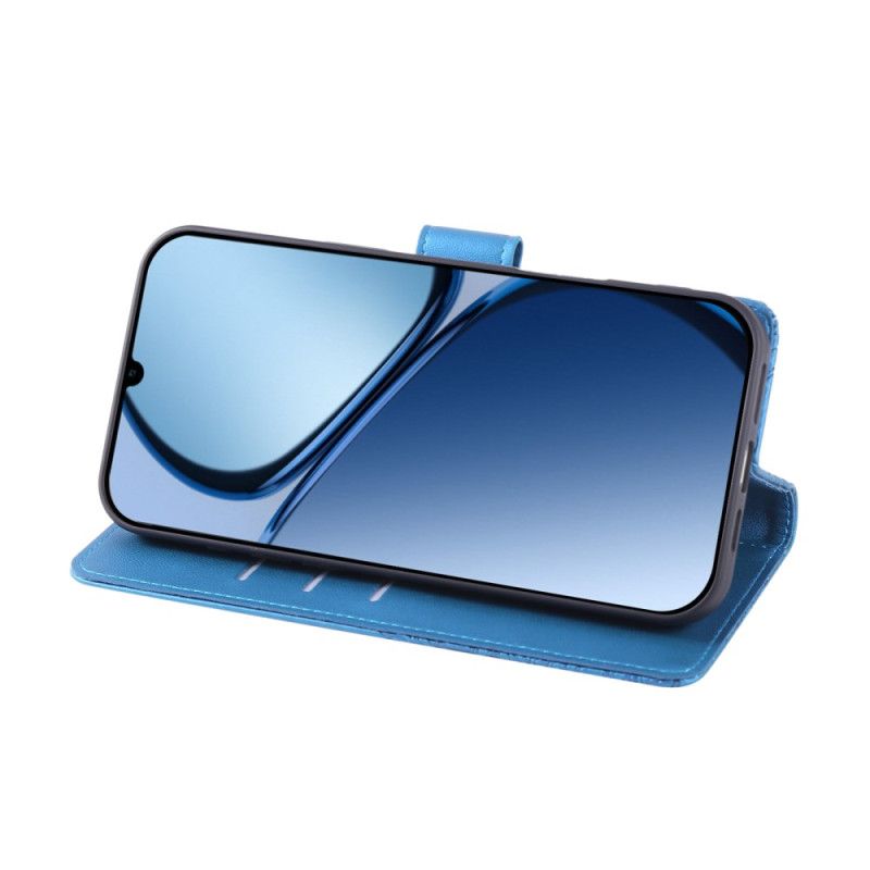 Folio Deksel Til Realme C61 Blomsterblonder