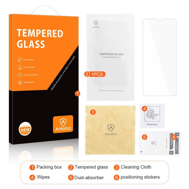 Skjermbeskytter I Herdet Glass For Realme Note 60x / C63 / C61