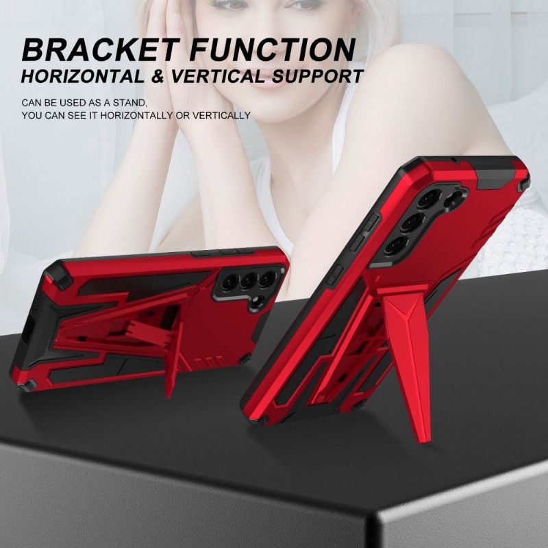 Deksel Til Samsung Galaxy S21 FE Beskyttelse Beskyttelse Med Brakett