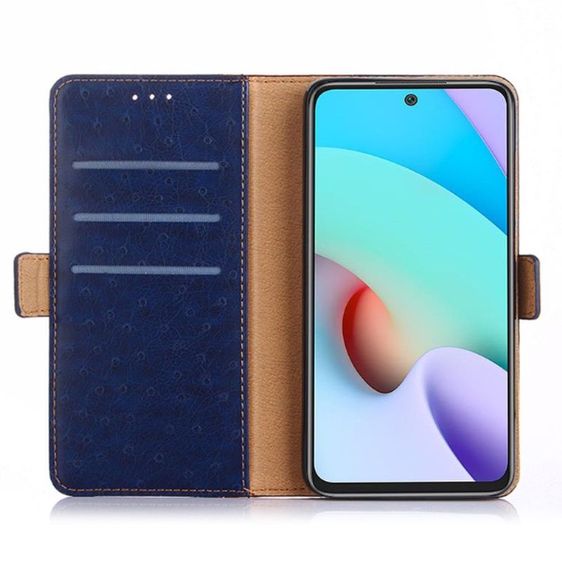 Etui Til Samsung Galaxy S21 FE Folio Deksel Ulrich Kunstskinn