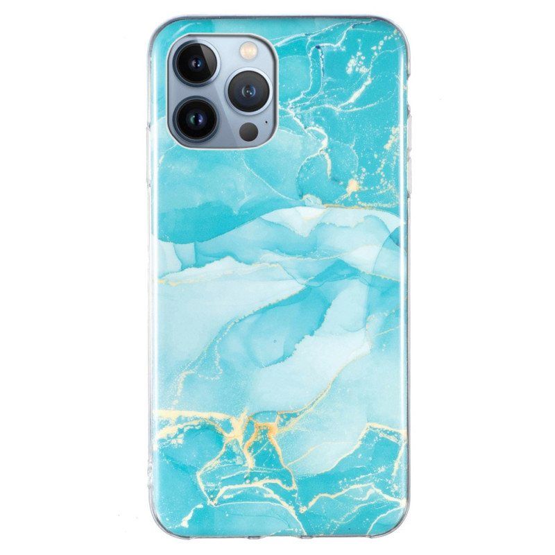 Deksel Til iPhone 15 Pro Max Intens Marmor