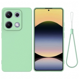 Deksel Xiaomi Redmi Note 14s Flytende Silikonrem