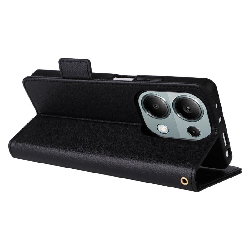 Folio Deksel Til Xiaomi Redmi Note 14s Ultratynn Med Stropp