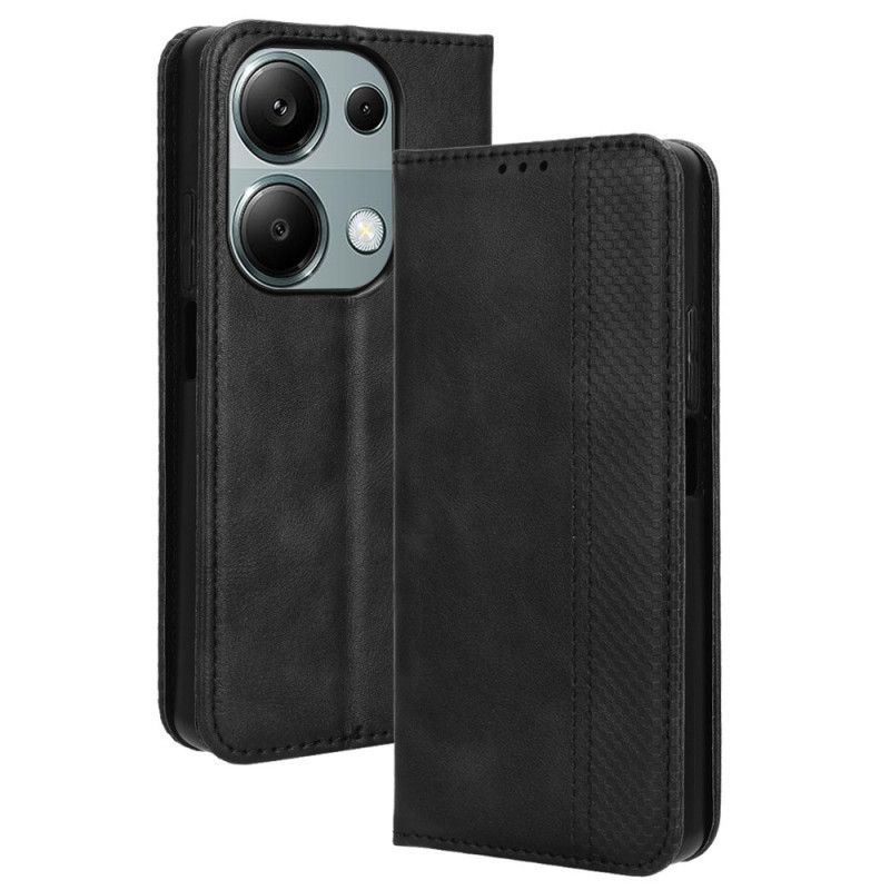 Folio Deksel Til Xiaomi Redmi Note 14s Vintage-stil
