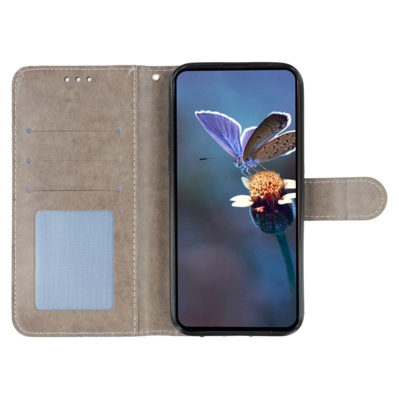 Folio Deksel Xiaomi Redmi Note 14s Blomsterblonder